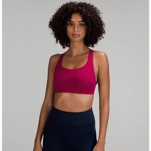 Lululemon Wunder Train Bra - Pomegranate Size 4